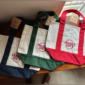 Trader Joe’s mini canvas tote
